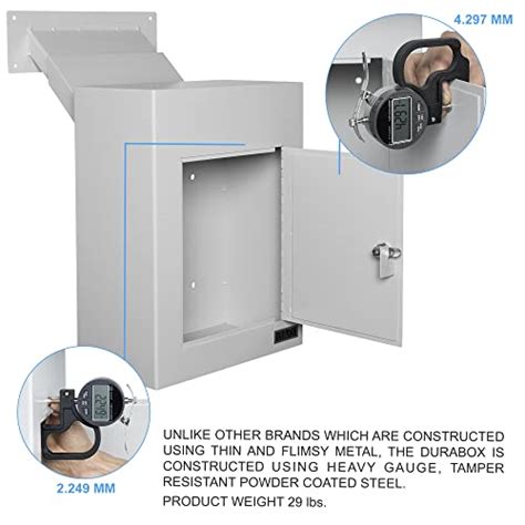 metal baffle drop box|d700 chute drop box.